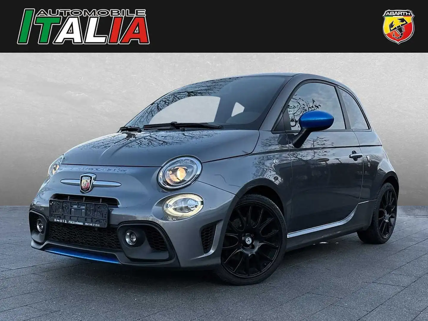 Abarth 595 F595 *Record Monza Auspuff*Sondermodell* Grau - 1
