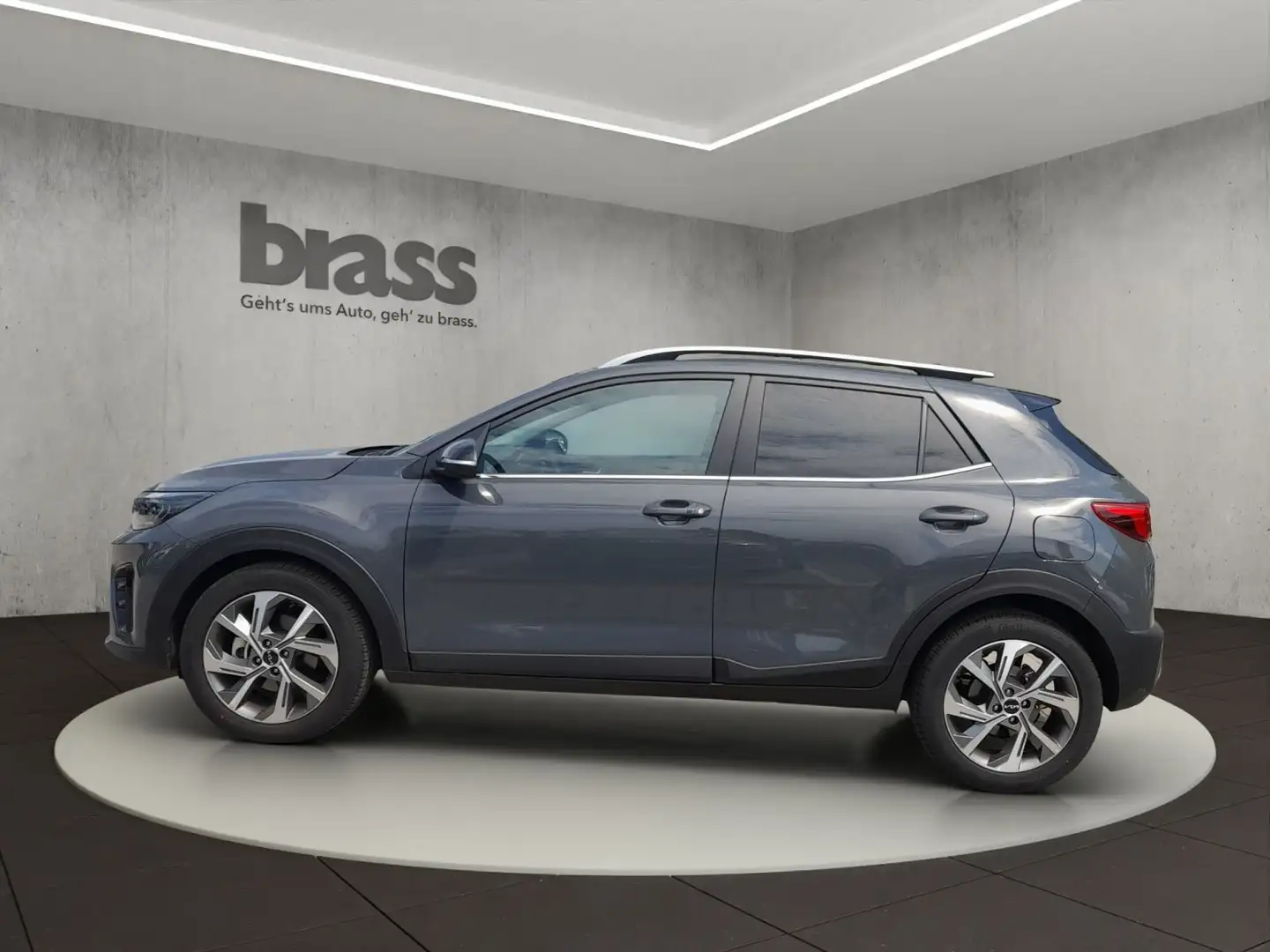 Kia Stonic 1.0 T-GDI Hybrid-Benzin GT Line Tech Pake Grijs - 2