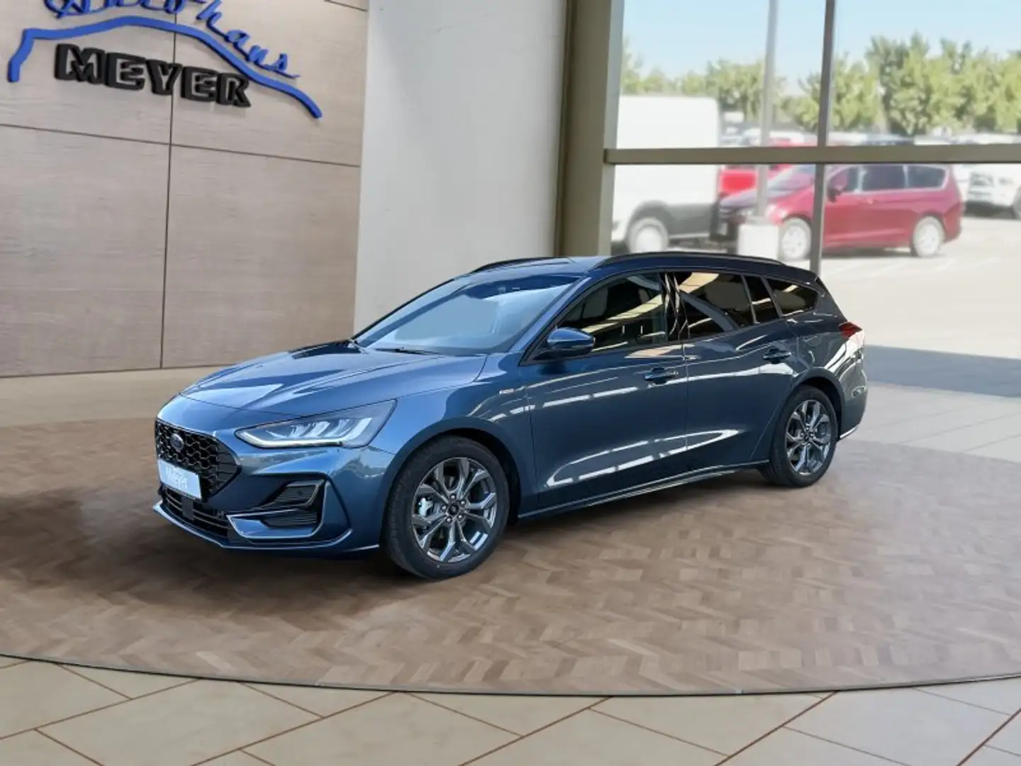 Ford Focus ST-Line X 1.0 155PS Aut.aAHK/LED/Kamera/Winterp. Bleu - 1