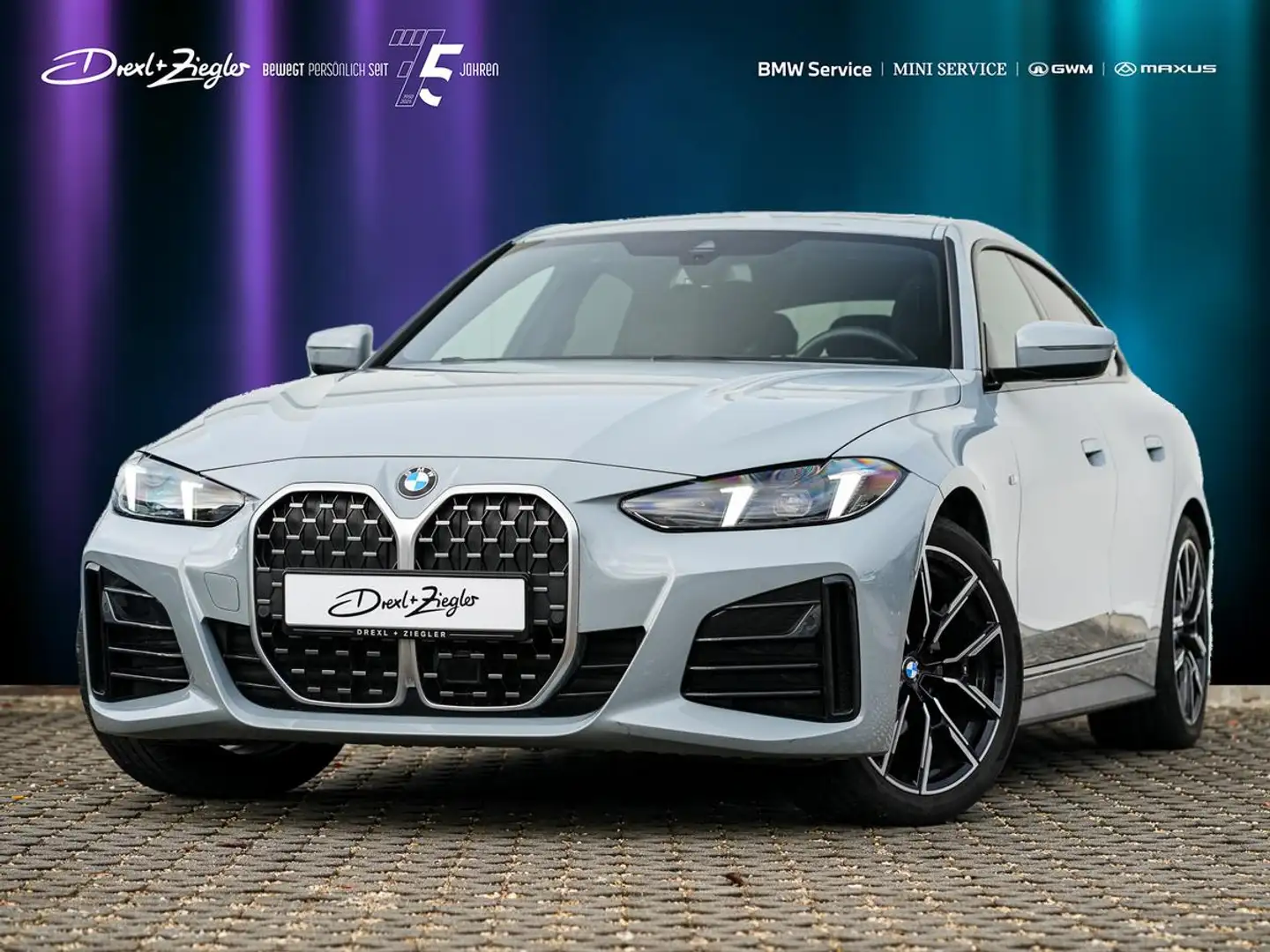 BMW 420 420d Gran Coupe M-Sport 19 GSD ACC KoZg RFK LED Gri - 1