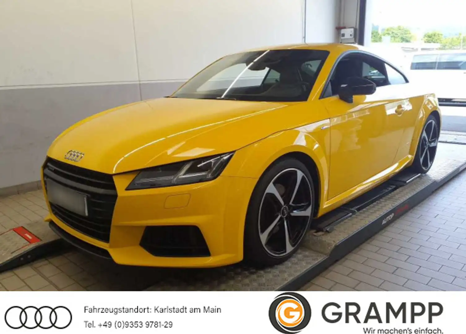 Audi TT 2.0TFSI quattro +S-LINE+MATRIX+ Jaune - 1