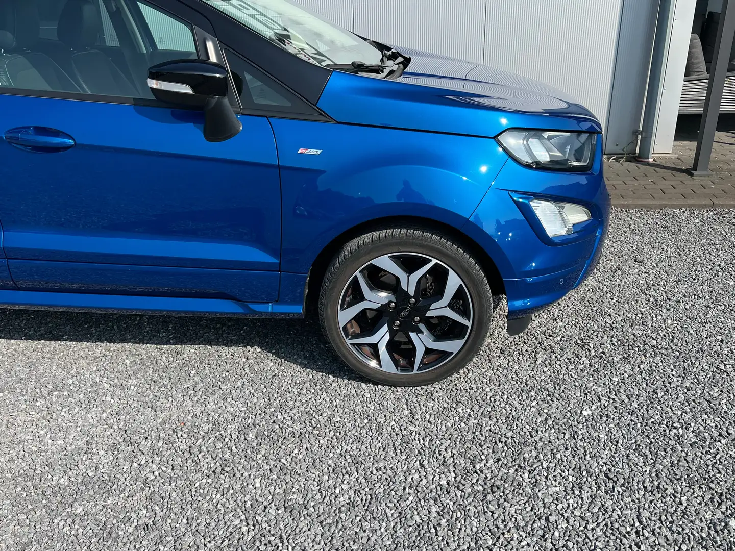 Ford EcoSport ST-Line-18 Zoll-Unfallfrei-Top Zustand Bleu - 2