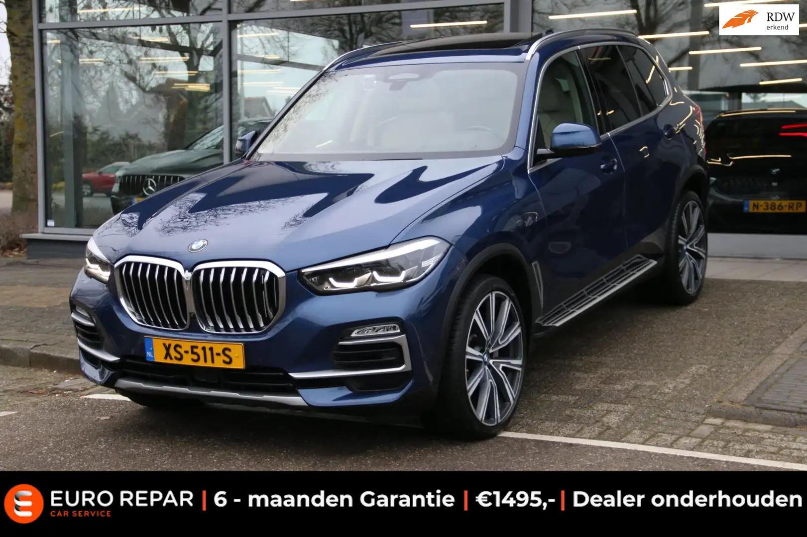 BMW X5 XDrive30d High Executive DEALER OND. PANO LUCHTVRI Blau - 1