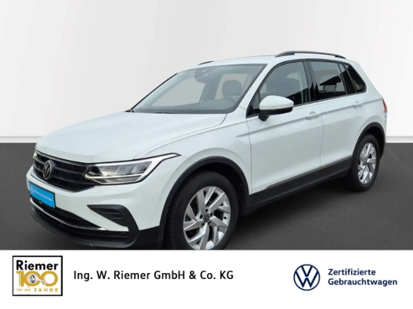 Volkswagen Tiguan 1,5 TSi Life Navi SHZ Lenkrad heizbar AppConnect Blanc - 1