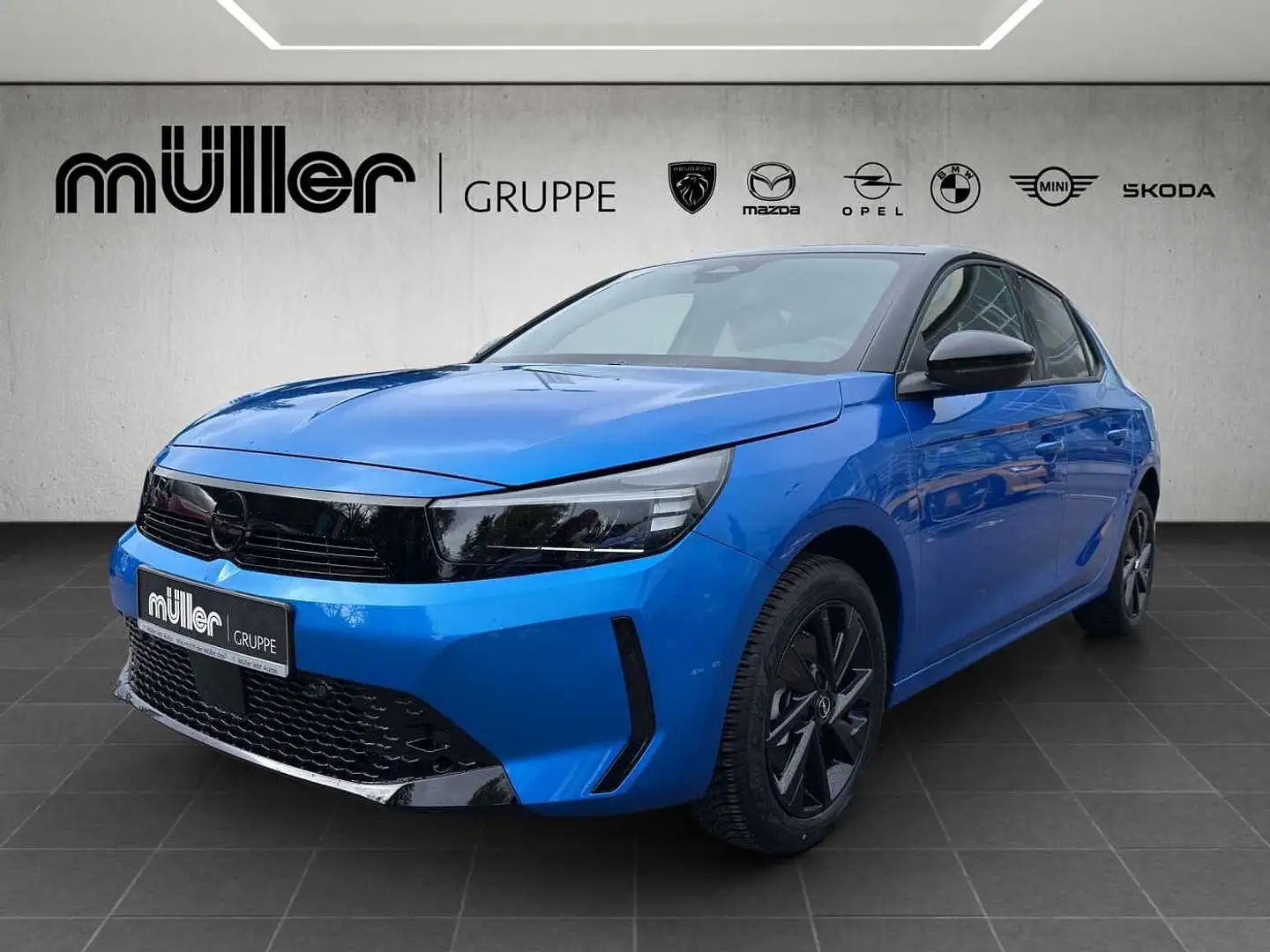 Opel Corsa YES 1.2 Direct Injection Turbo Blau - 1