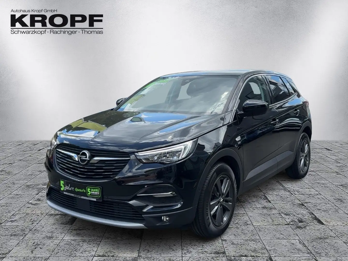 Opel Grandland 1.2 Turbo LED+SHZ+2xKlima+Kam. Schwarz - 2