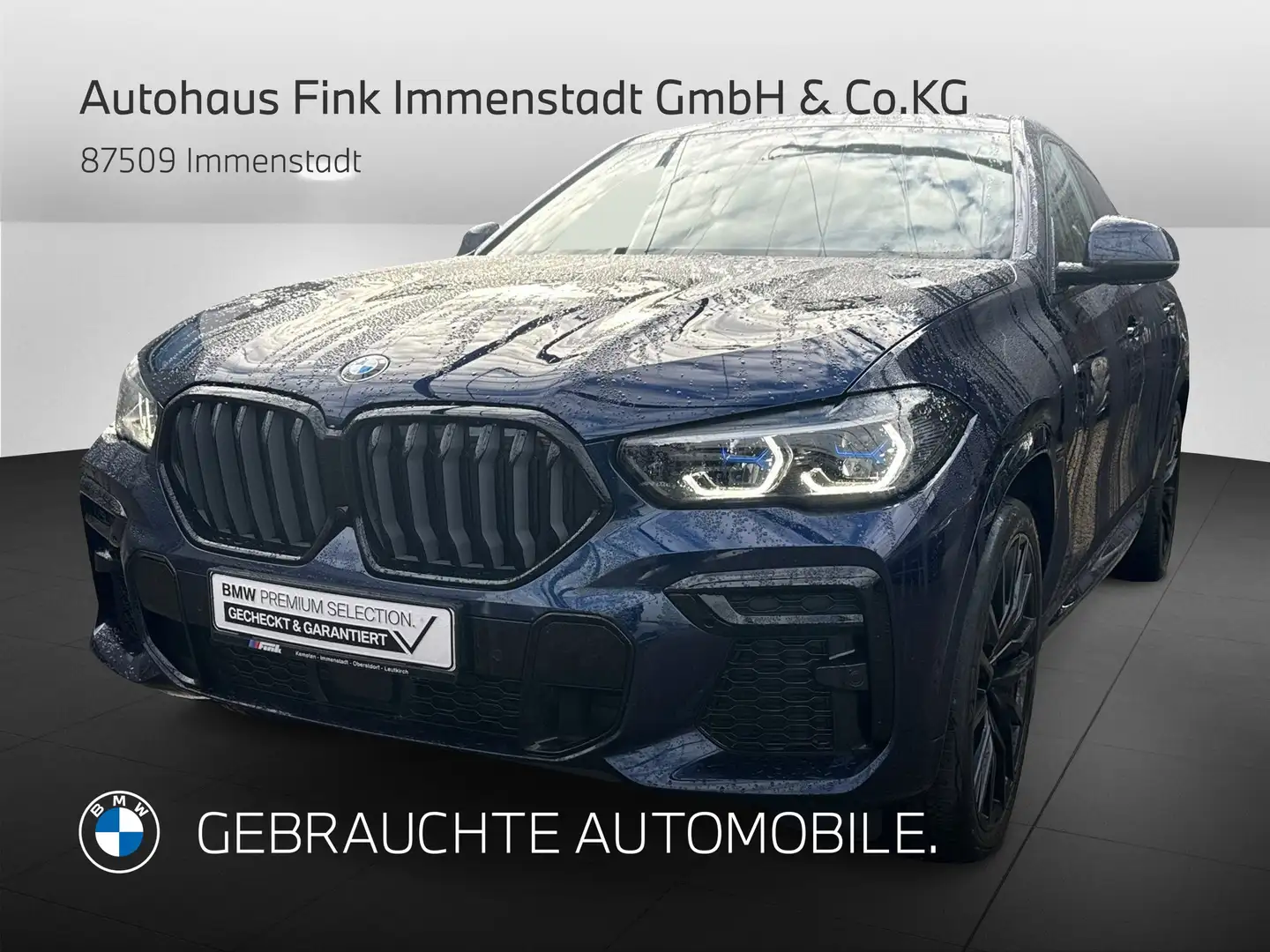 BMW X6 xDrive30d M Sportpaket Head-Up HiFi DAB LED Blau - 1