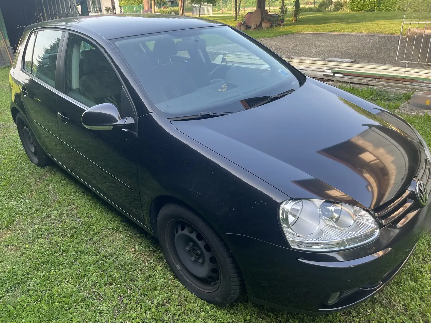 Volkswagen Golf Golf V 2003 5p 1.6 United bi-fuel G Nero - 1