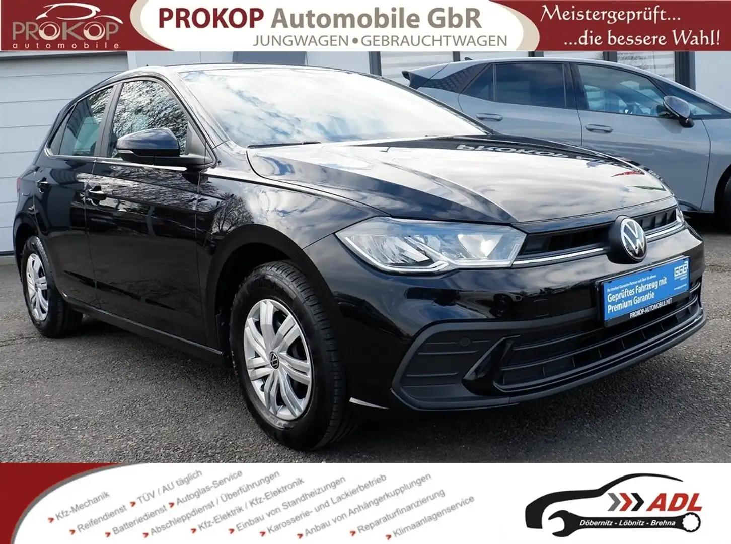 Volkswagen Polo Polo VI Klima DAB LED 1.Hd Inspektion NEU Garantie Schwarz - 1