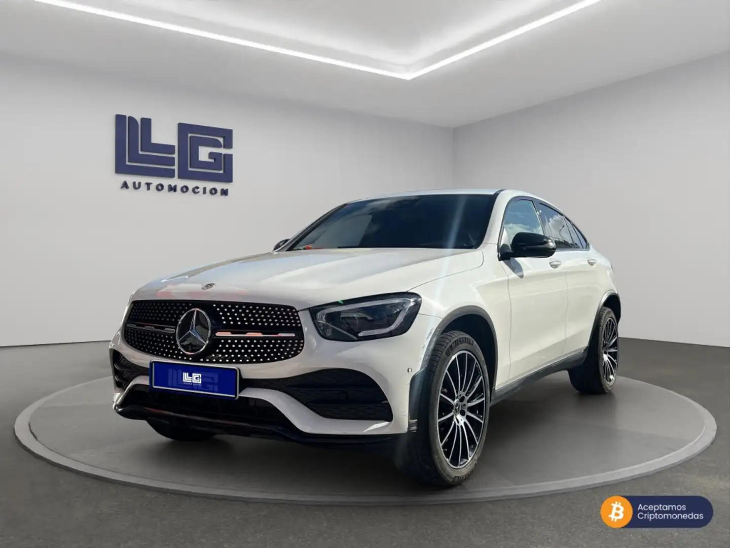 Mercedes-Benz GLC 300 Coupé 300e 4Matic Blanco - 1