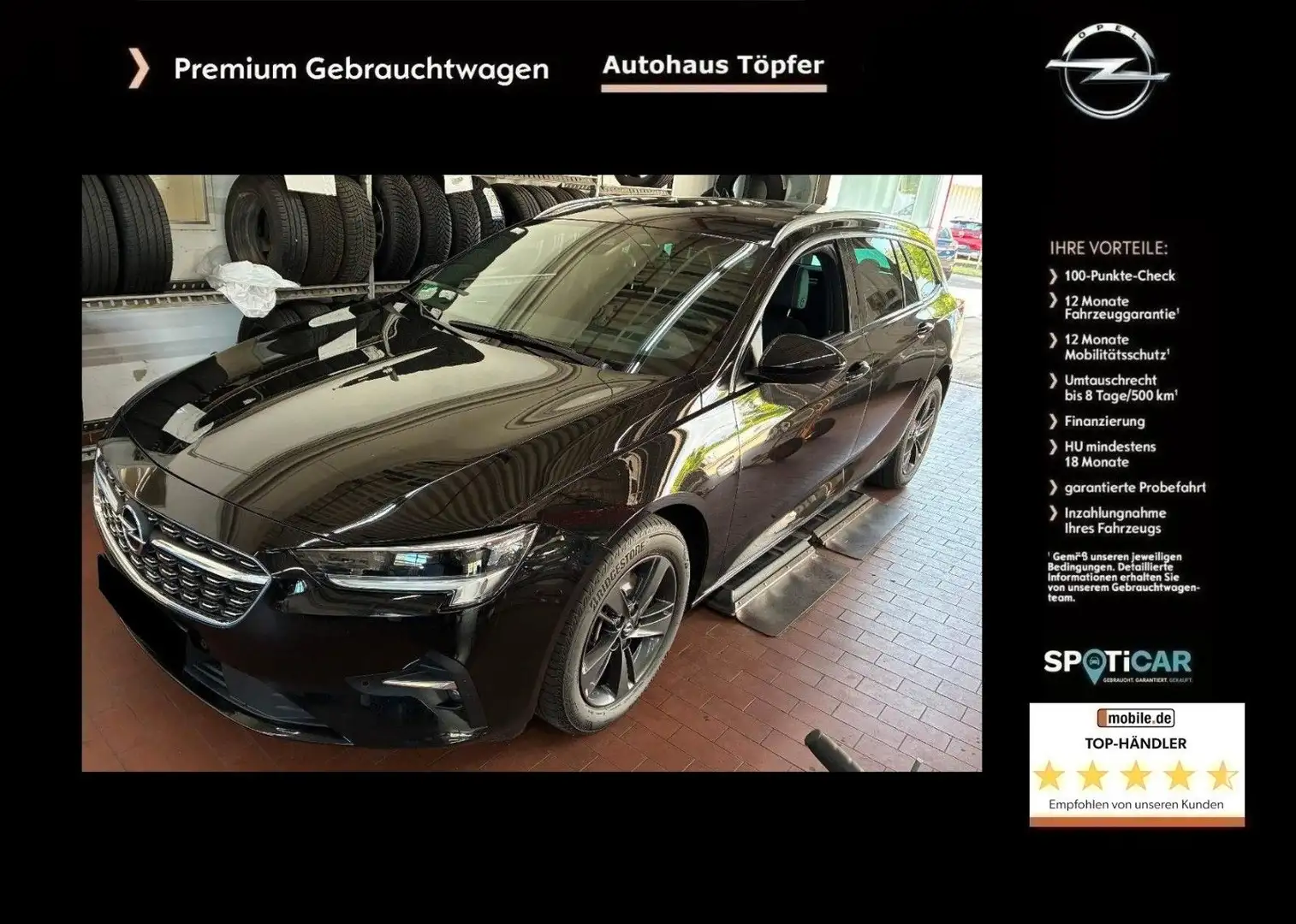 Opel Insignia B ST "Elegance" 1-Hand/Sport-Paket/LED Noir - 1