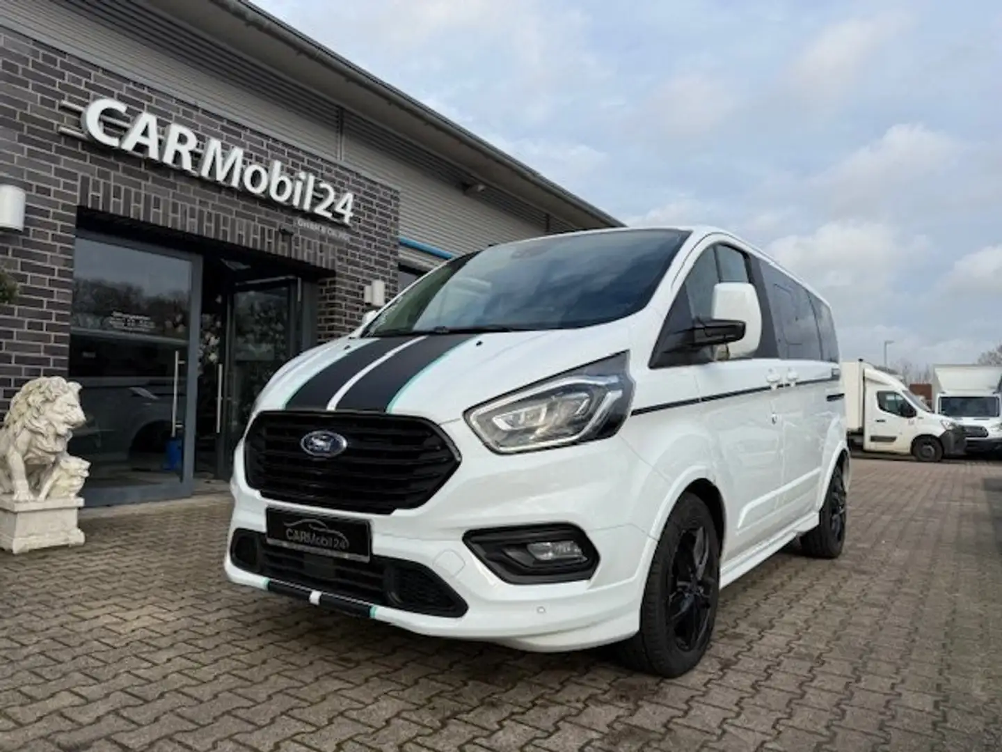 Ford Transit Custom 310 L1 Tourneo Sport *NAVI*TEMP*8.Sitz*RFK" Weiß - 1