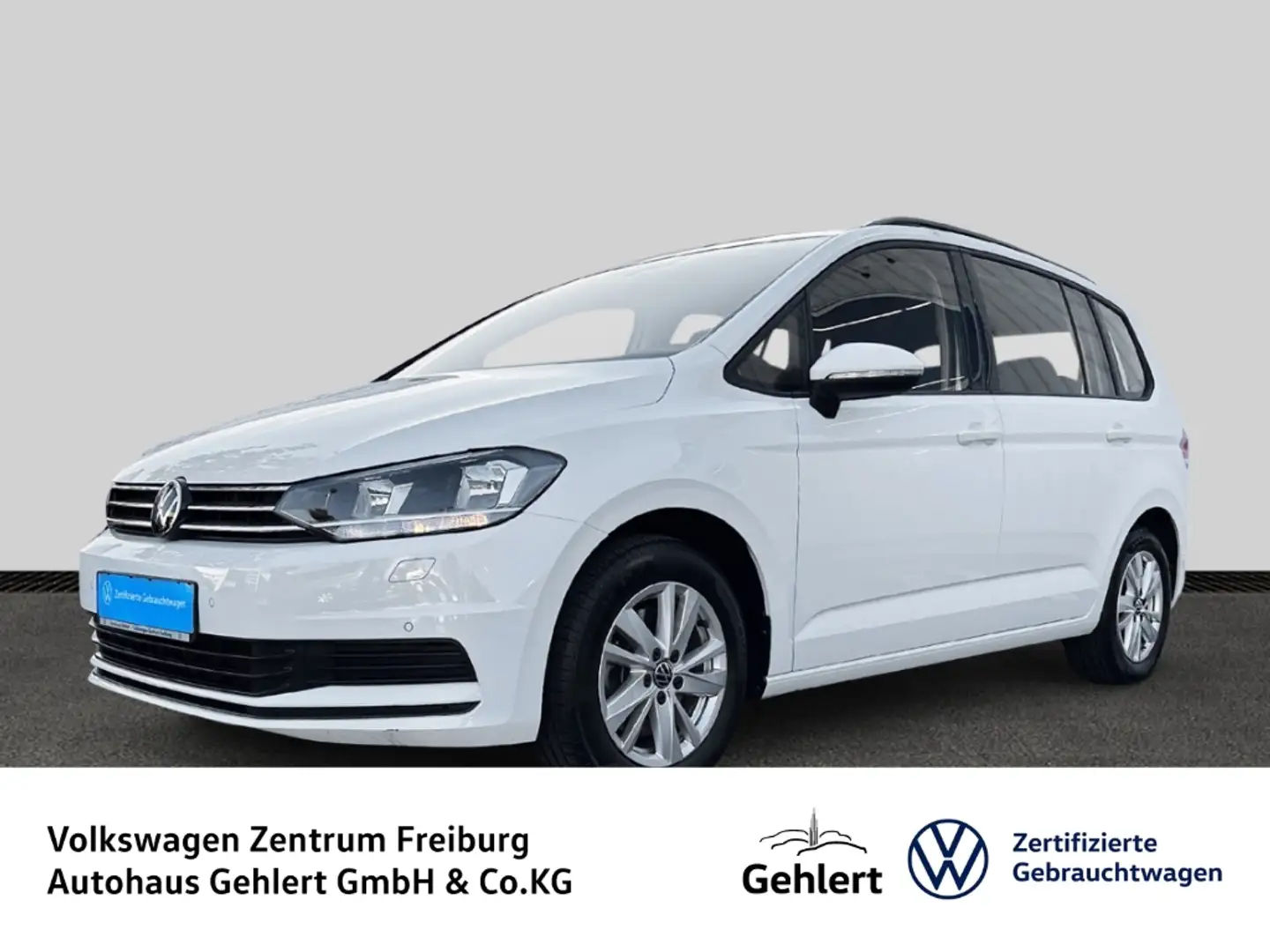 Volkswagen Touran Comfortline 2.0 TDI Navi Klima ACC Sitzheizung Weiß - 1