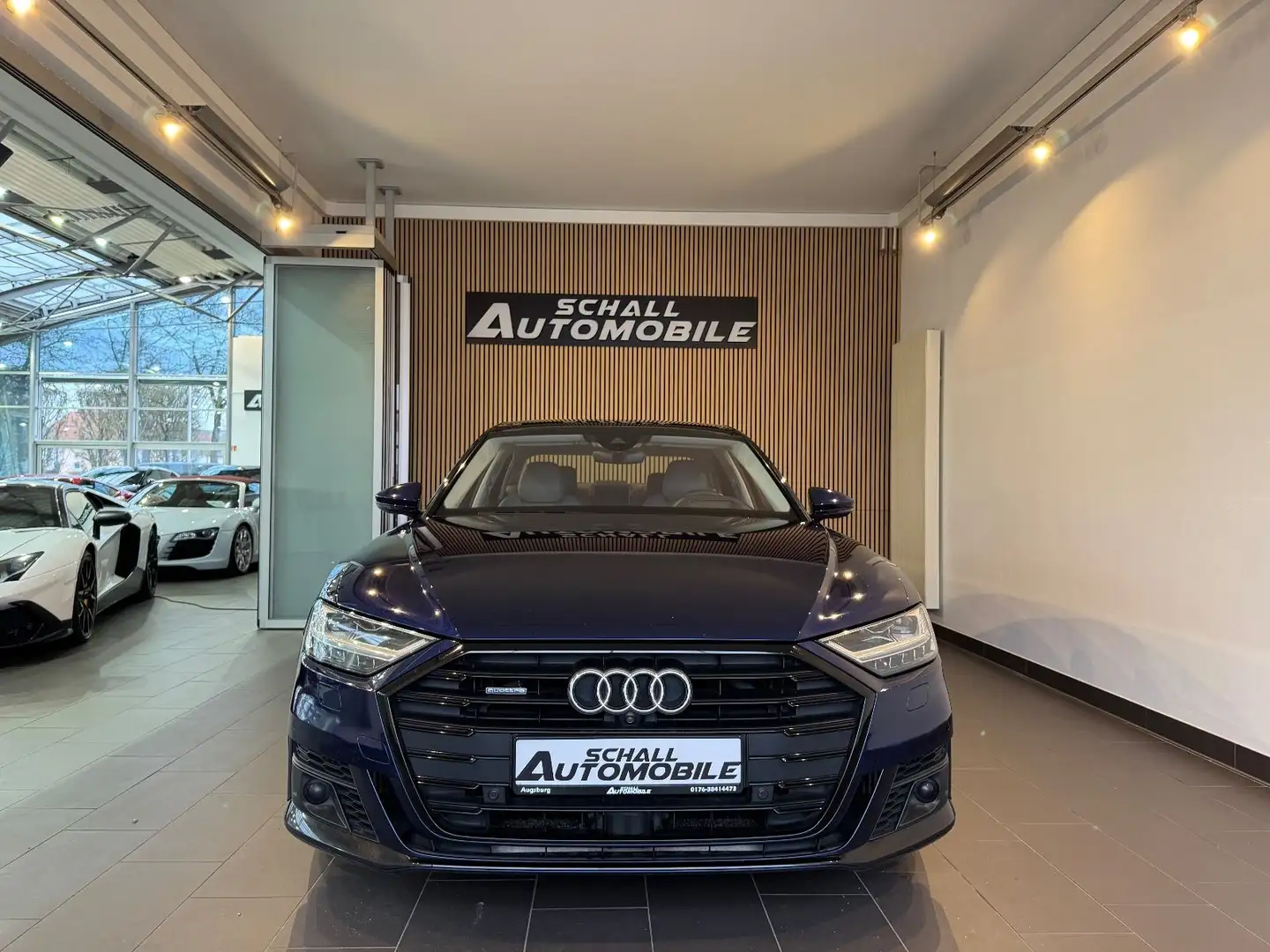 Audi A8 60 TDI quattro S-LINE/MATRIX/HUD/B&O/PANO/360 Azul - 2