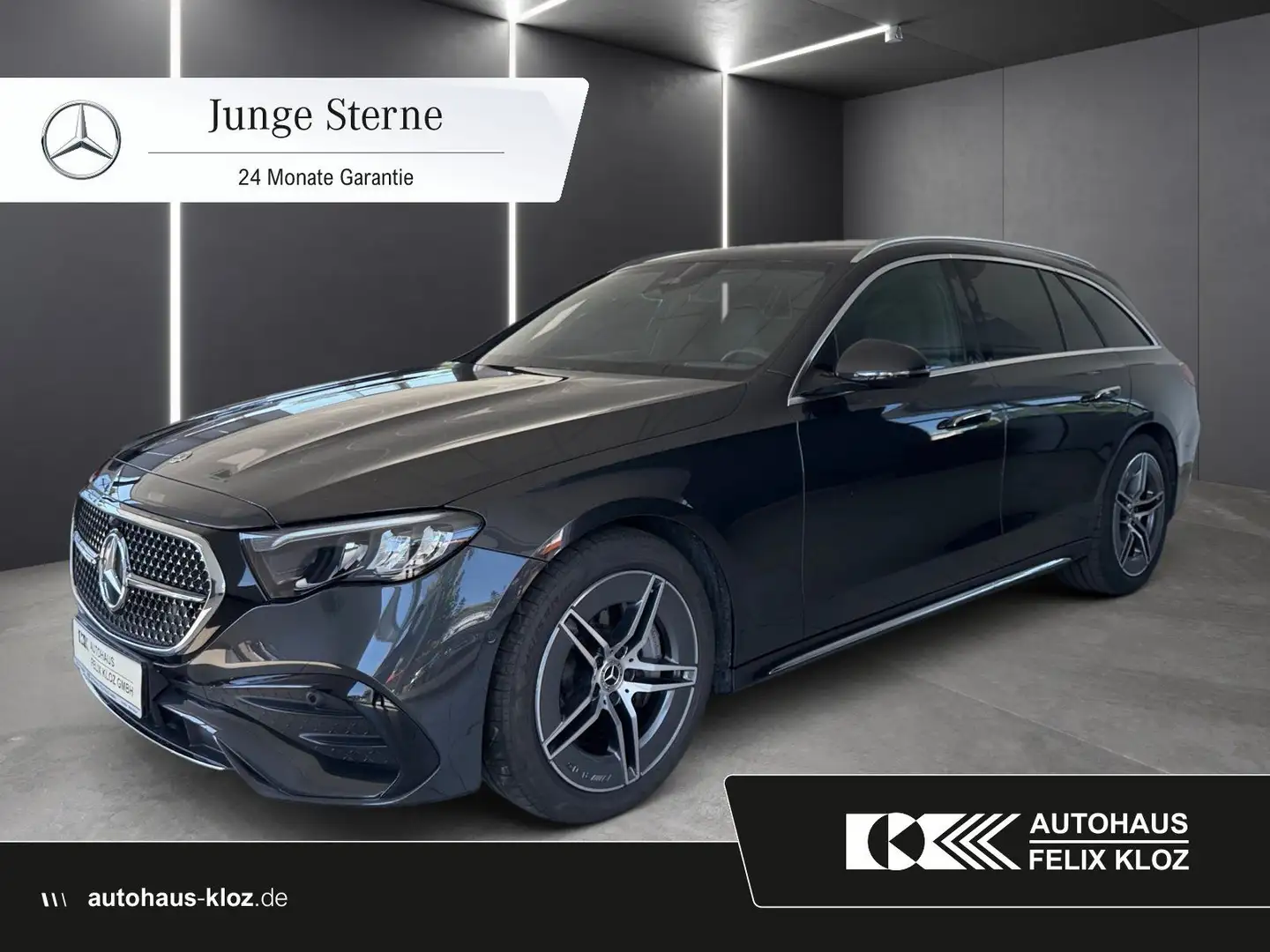 Mercedes-Benz E 220 T d AMG*Distro*Totwinkel*LED*Kamera*CarPla Grijs - 1
