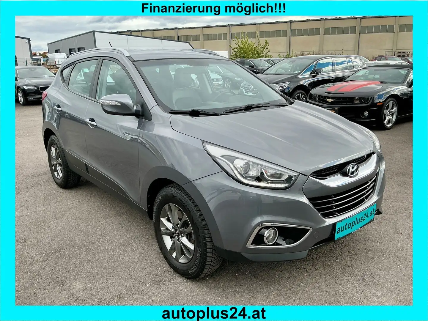 Hyundai iX35 2,0 CRDi GO Gris - 1
