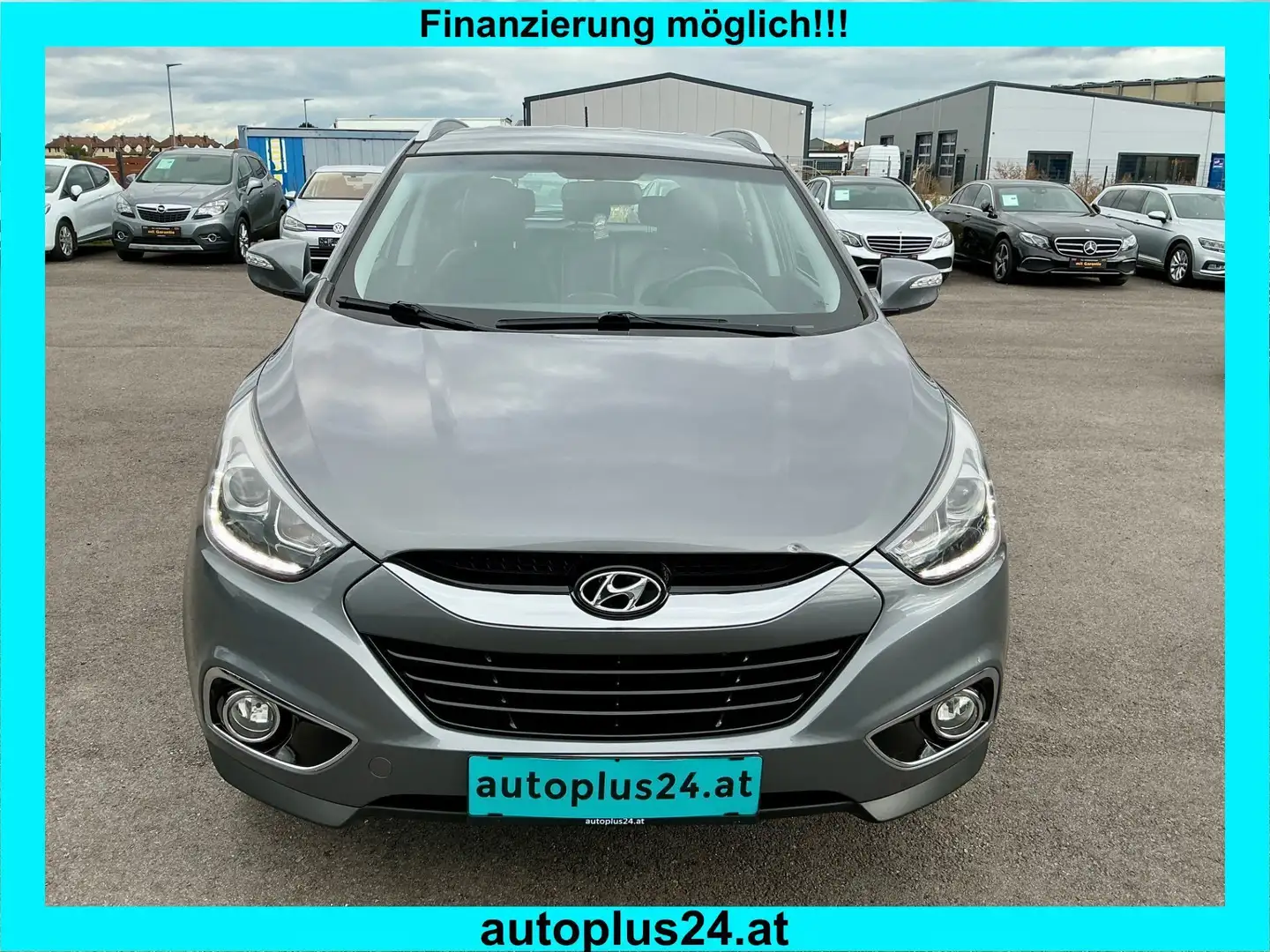 Hyundai iX35 2,0 CRDi GO Gris - 2