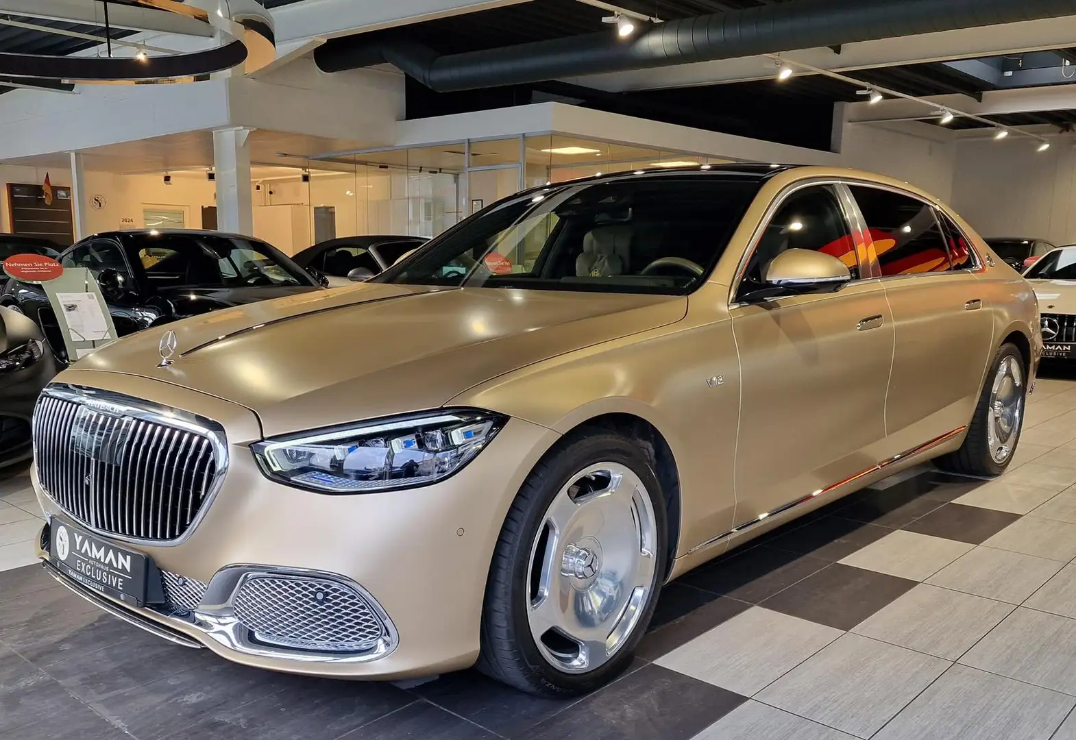Maybach S 680 Maybach 4M *MANUFAKTUR*Magno*FirstClass* Gold - 1