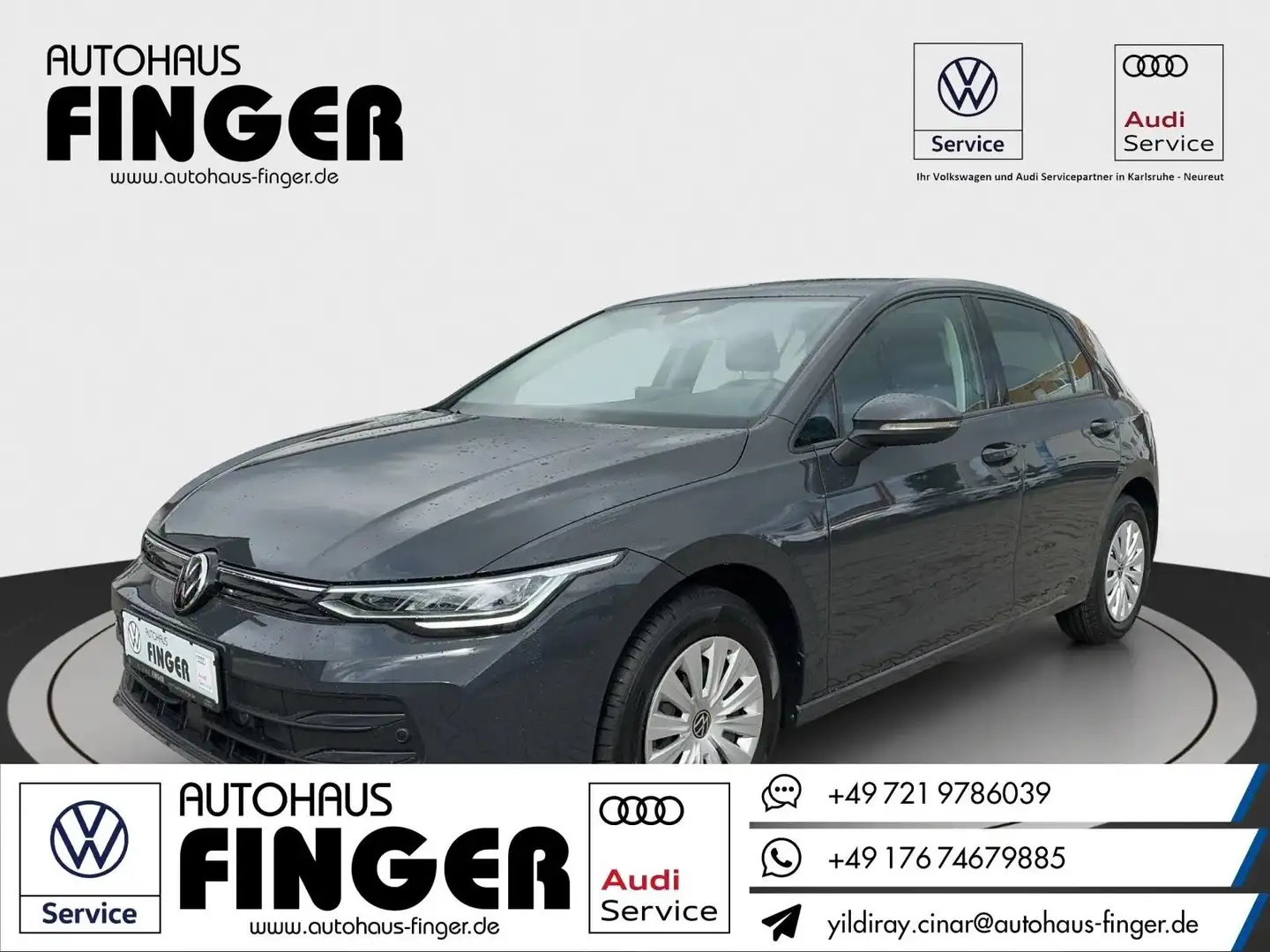 Volkswagen Golf 1.5 TSI  Limited *LED/PDC/Kamera/App/SHZ* Gris - 1