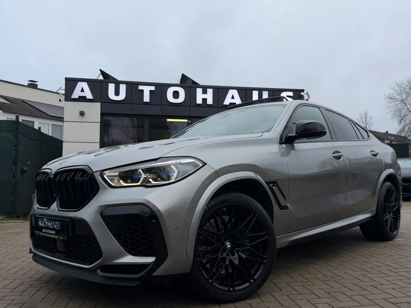 BMW X6 M Competition*Sky*360*SportAbgas*Pano*H&K* Gris - 2