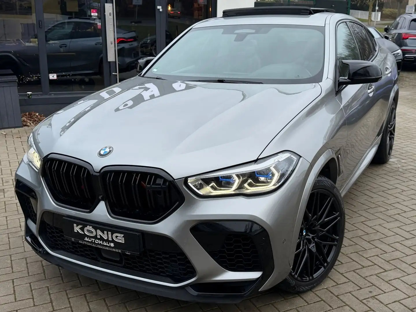 BMW X6 M Competition*Sky*360*SportAbgas*Pano*H&K* Gris - 1
