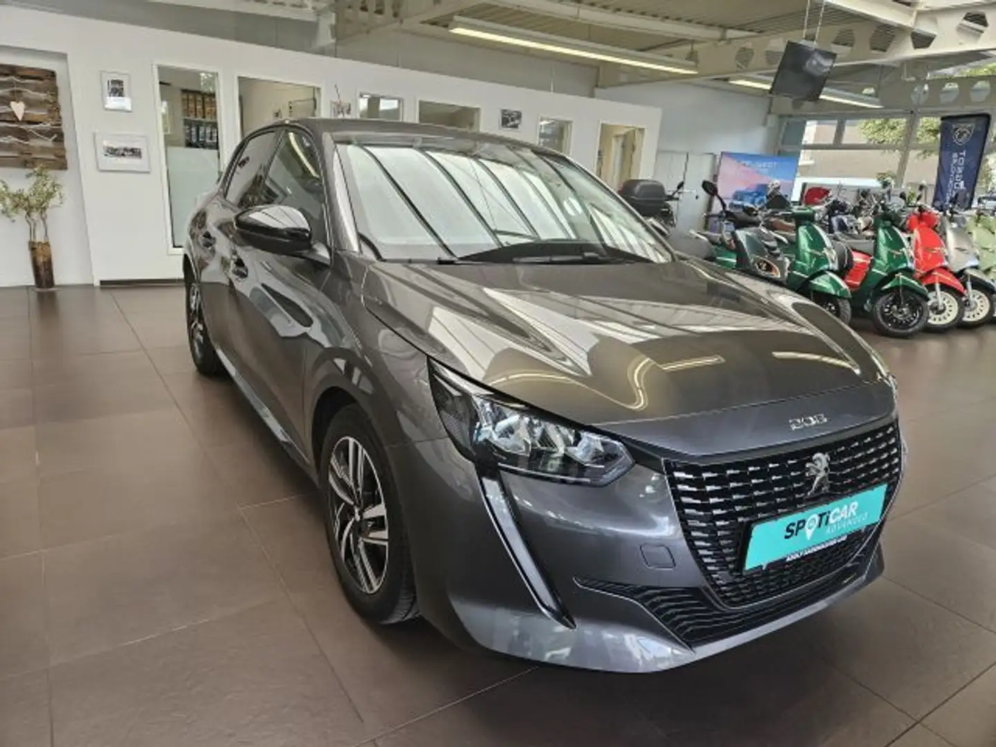 Peugeot 208 PureTech 100 Allure Grau - 1