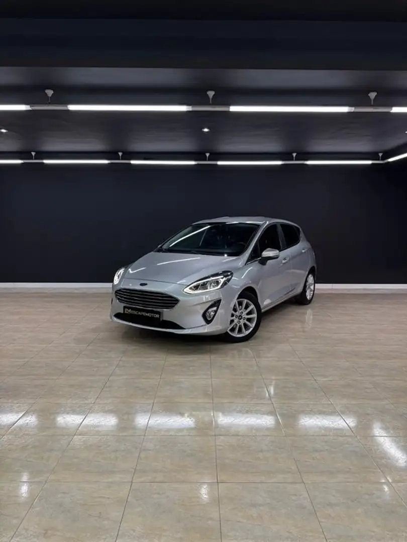 Ford Fiesta 1.0 EcoBoost S/S Trend+ 100 Gris - 1