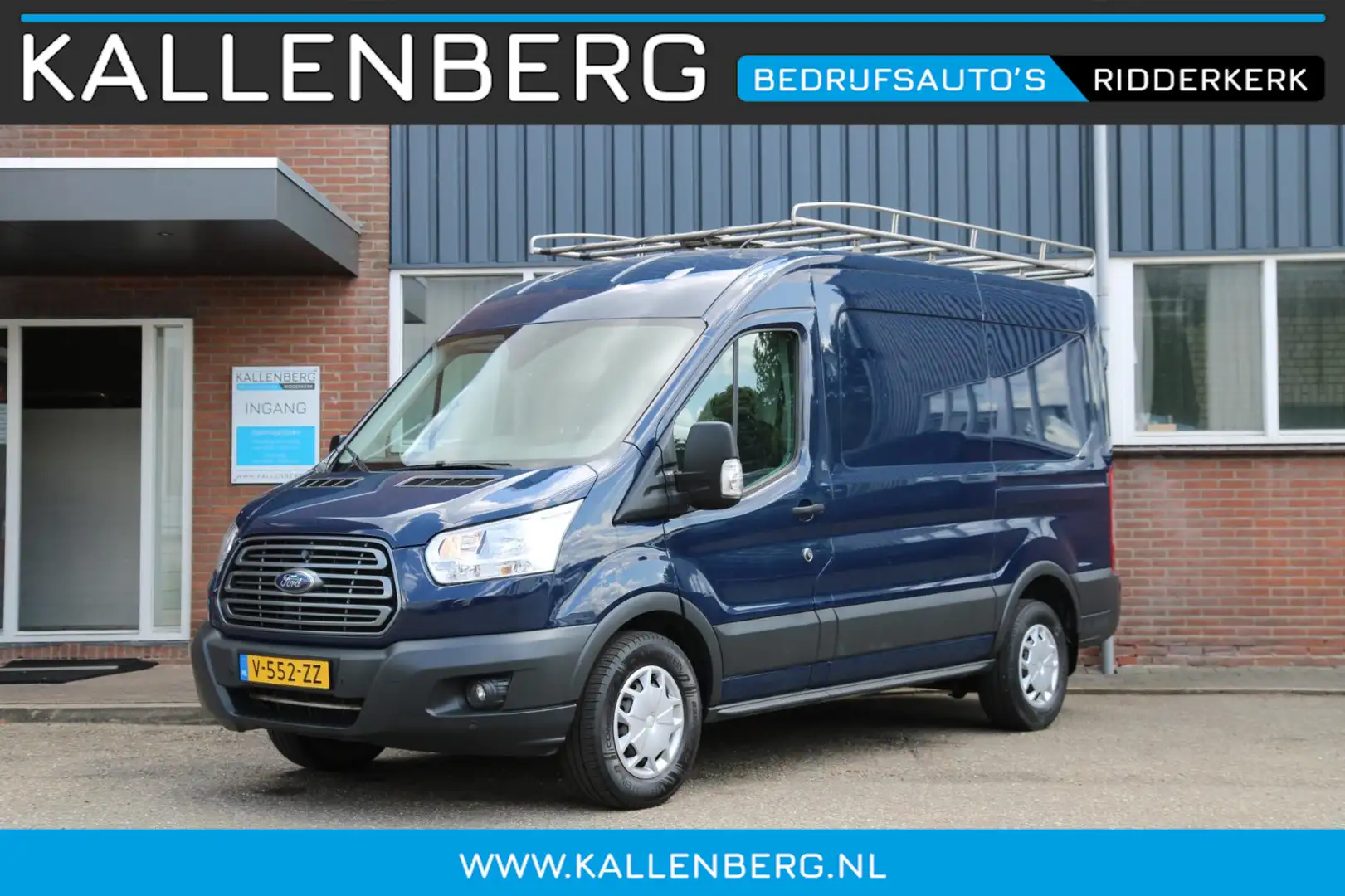Ford Transit 330 2.0 TDCI L2H2 Trend / Trekhaak / Imperiaal / S Blauw - 1