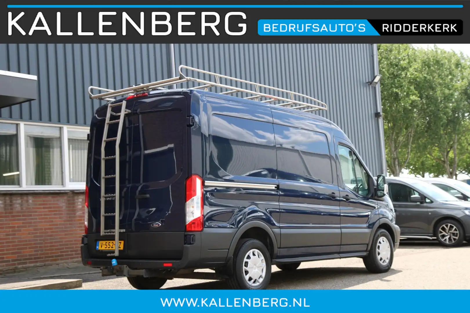 Ford Transit 330 2.0 TDCI L2H2 Trend / Trekhaak / Imperiaal / S Blauw - 2