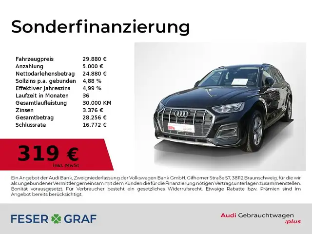 Audi Q5 35 TDI S tronic advanced Navi,LED,R-Kamera