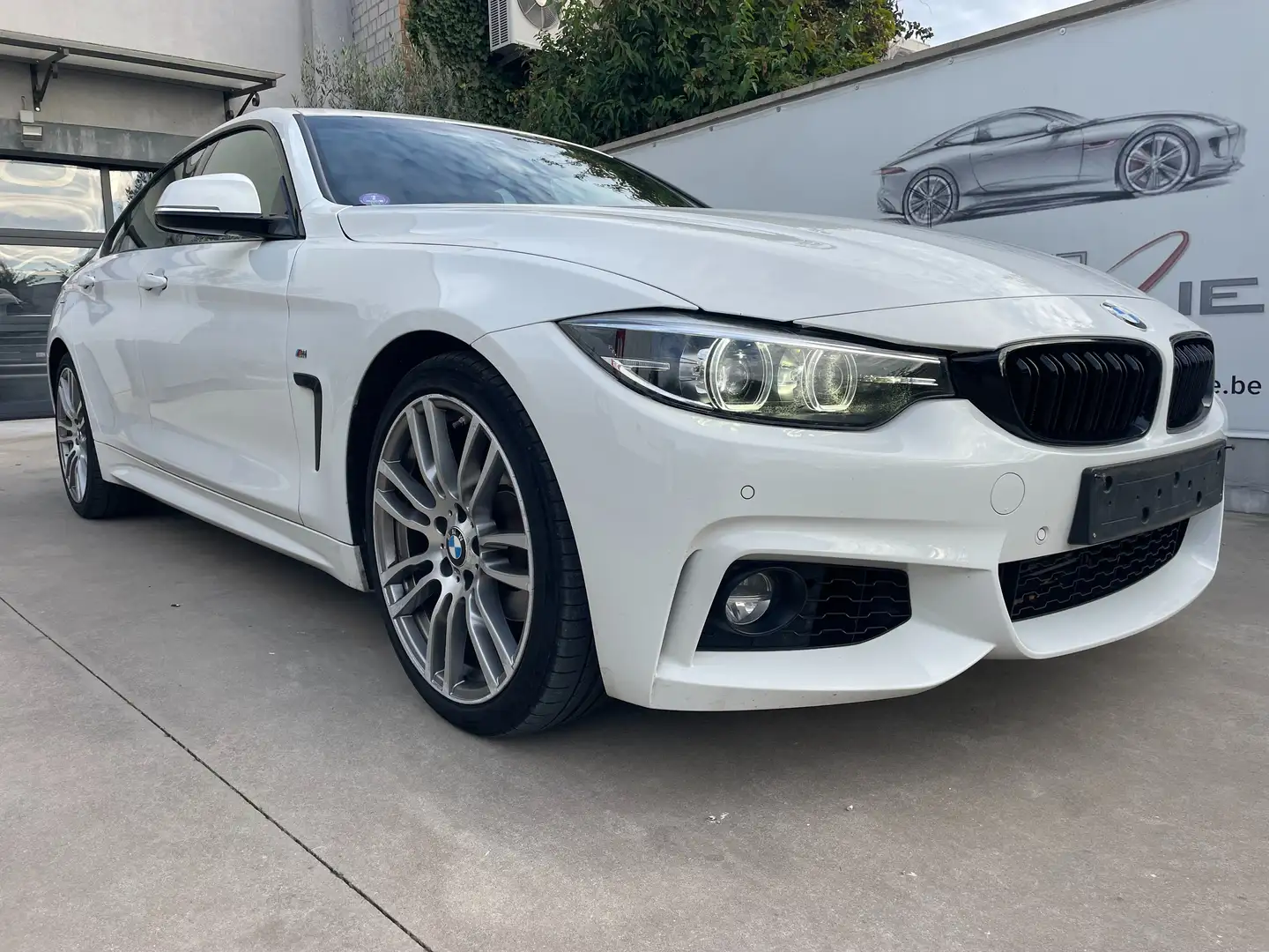 BMW 418 Gran Coupé 418iA Pack M Sport Full Options !!! Blanc - 1