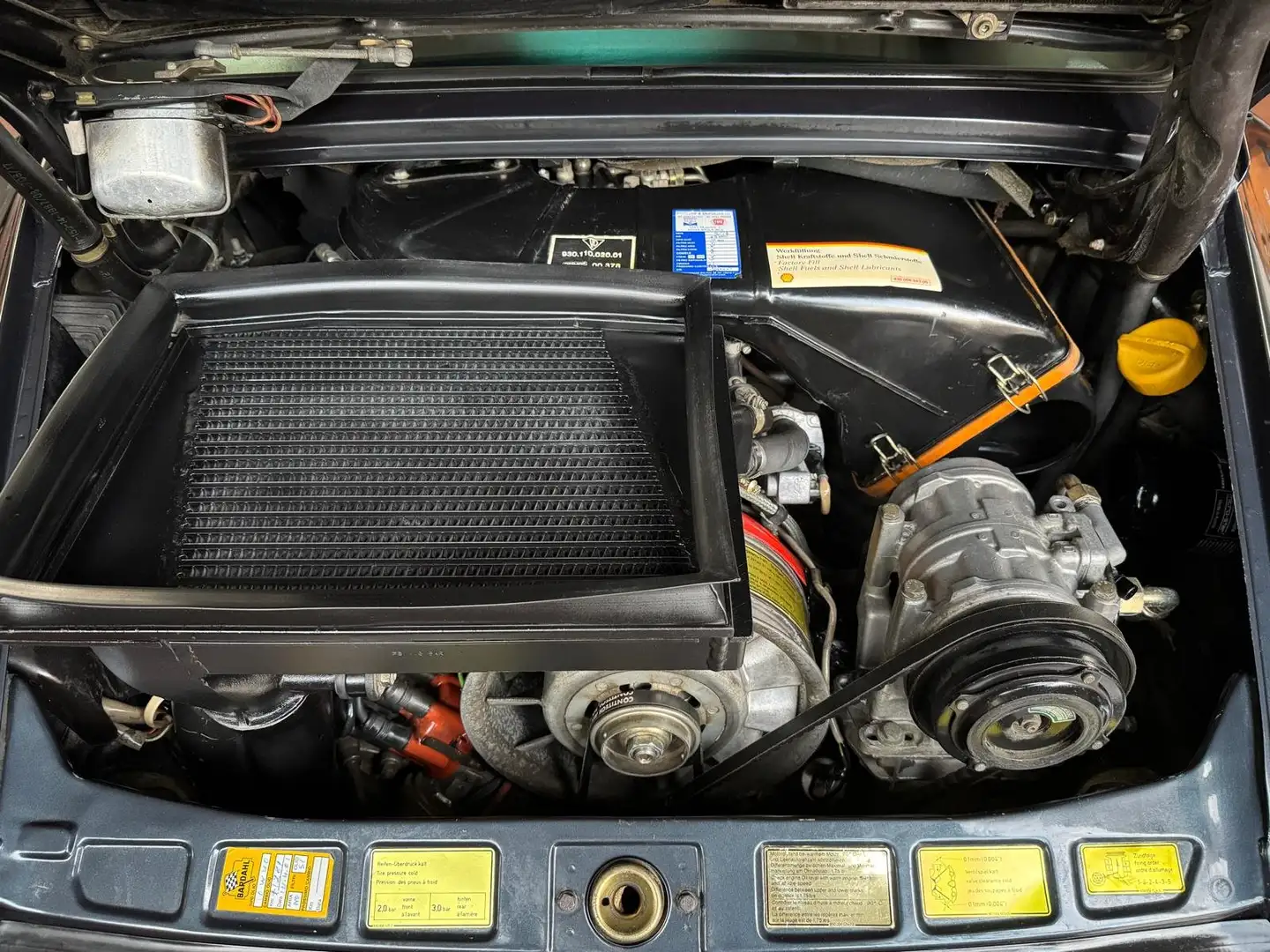 Porsche 930 911 Coupe 3.3 Turbo Синій - 2