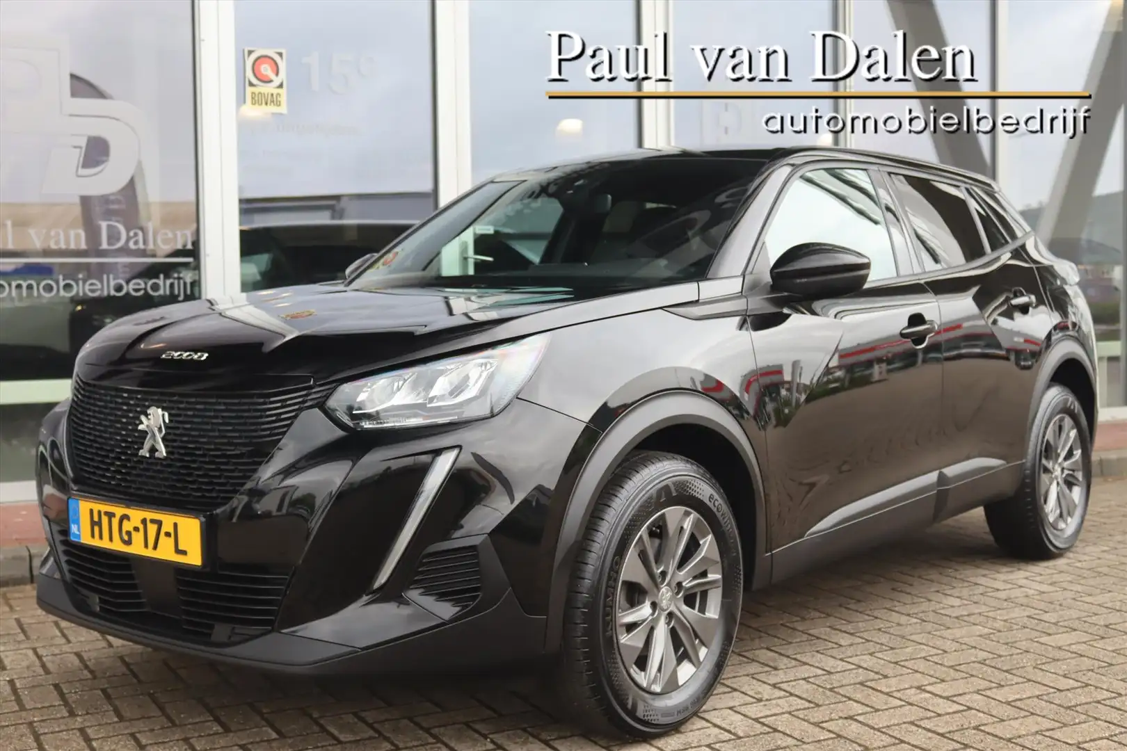 Peugeot 2008 1.2 130PK AUTOMAAT PACK Navi Carplay/Android | Cru Schwarz - 1