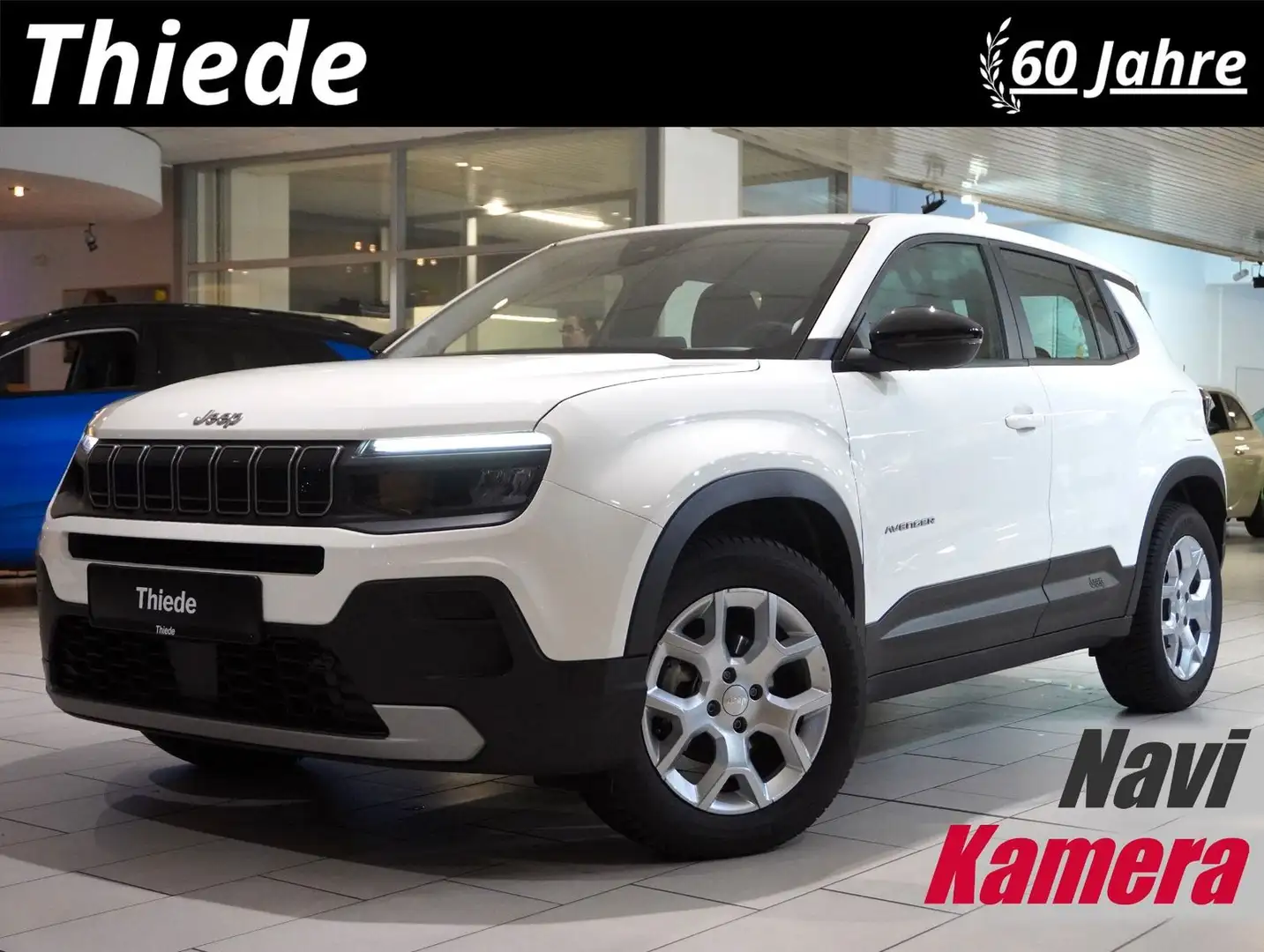 Jeep Avenger 1.3T GSE ALTITUDE NAVI/LED/KAMERA/JBL Weiß - 1