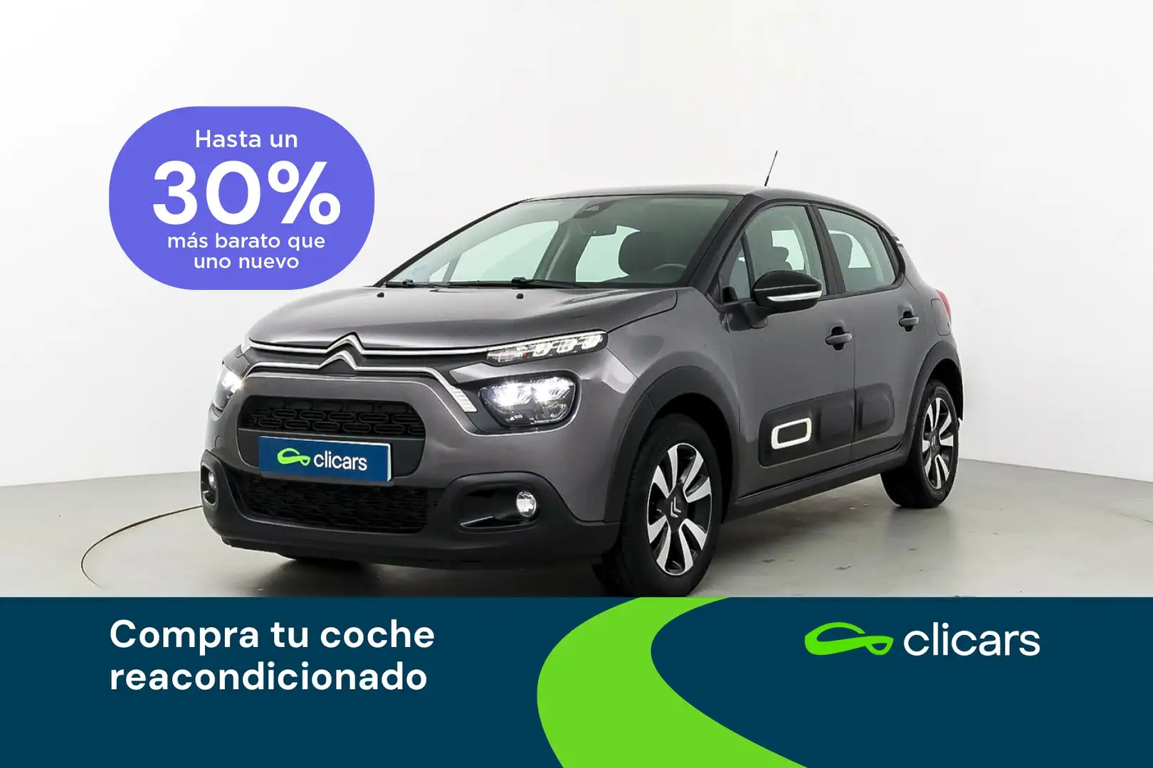 Citroen C3 1.2 PureTech S&S Feel Pack 83 Grigio - 1