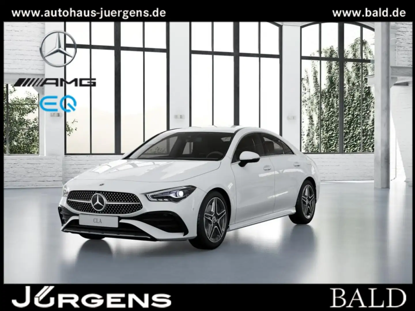 Mercedes-Benz CLA 200 AMG-Sport/Distr/LED/Kamera/Totw/Keyl/18" Blanco - 1