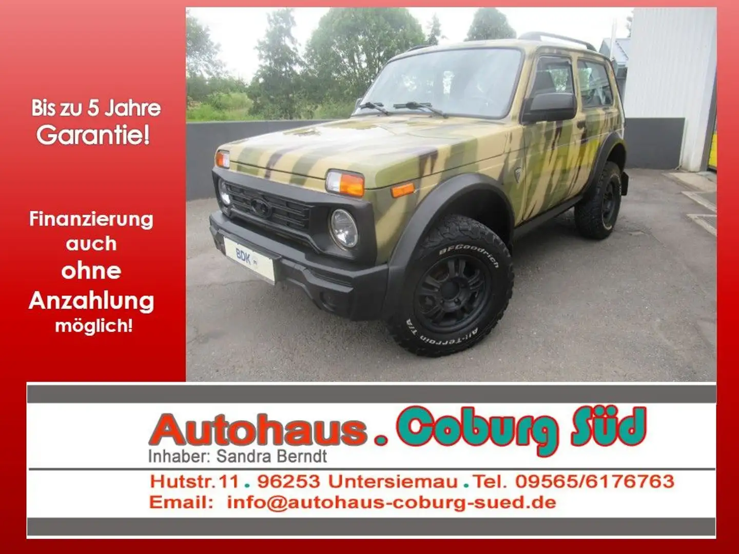Lada Niva BRONTO 4x4  KLIMA SHZG AHK ALU ZV Beige - 1