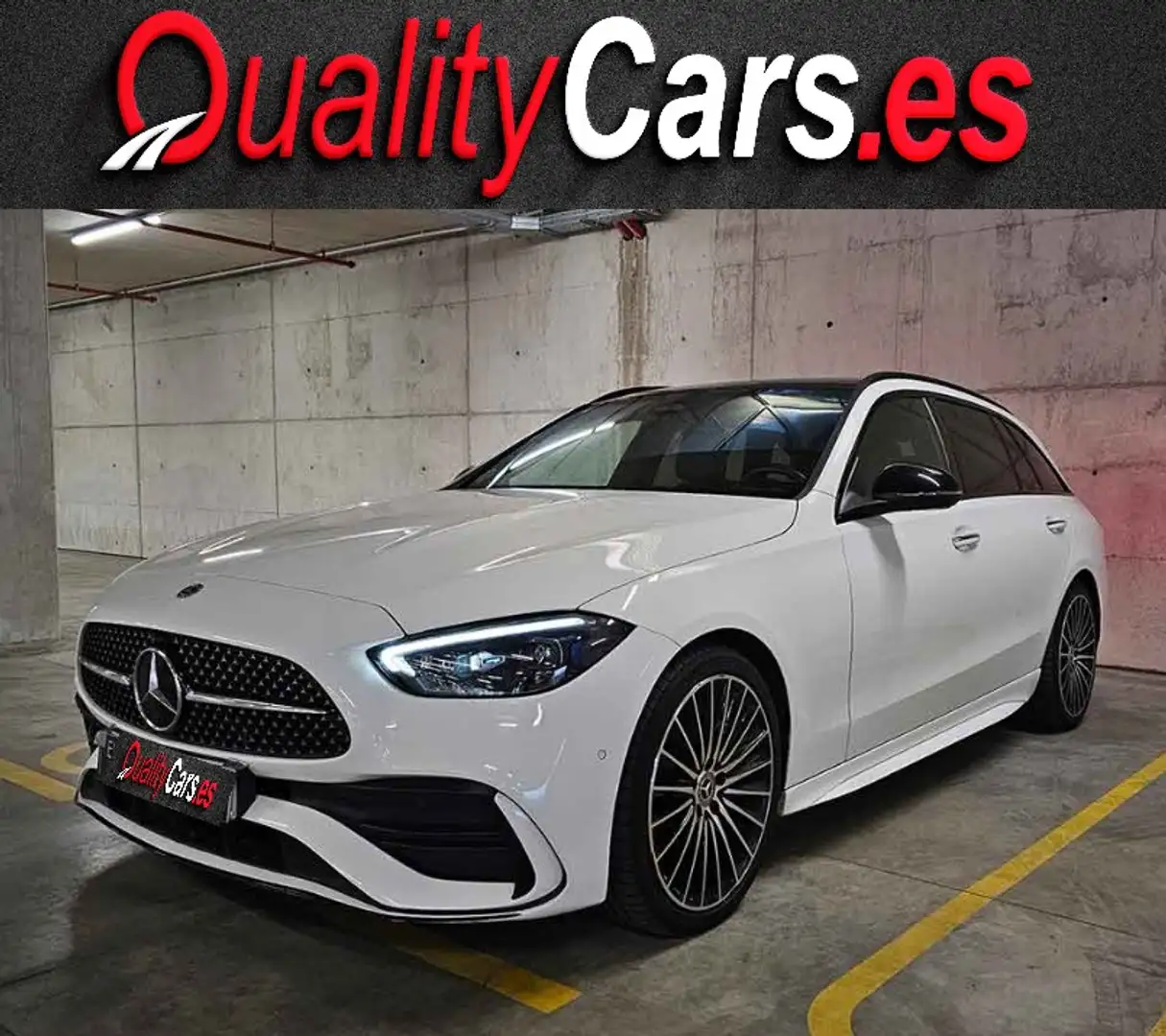Mercedes-Benz C 220 Estate 220d 4Matic 9G-Tronic Blanco - 1