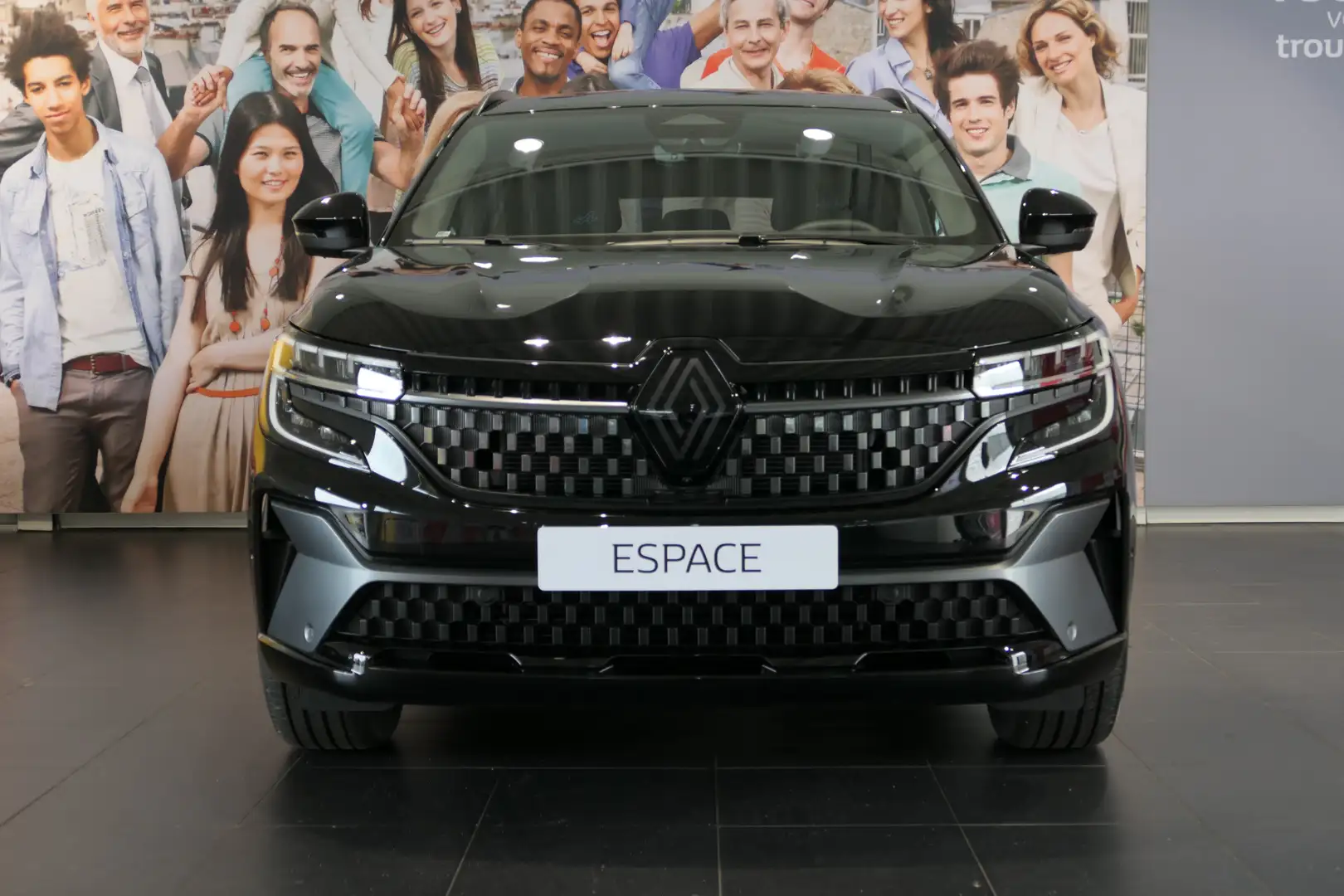 Renault Espace E-Tech Hybrid 200 esprit Alpine 7p. - Nieuw! -  He Zwart - 2