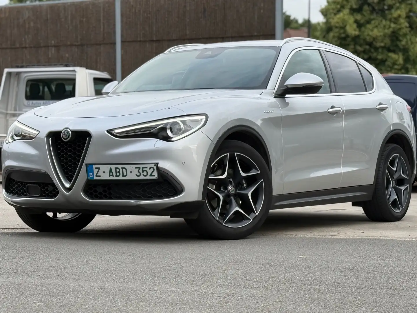 Alfa Romeo Stelvio 2.2 MJD AWD Super-Top Staat-2021-Led-Adaptive-Leer Argento - 2