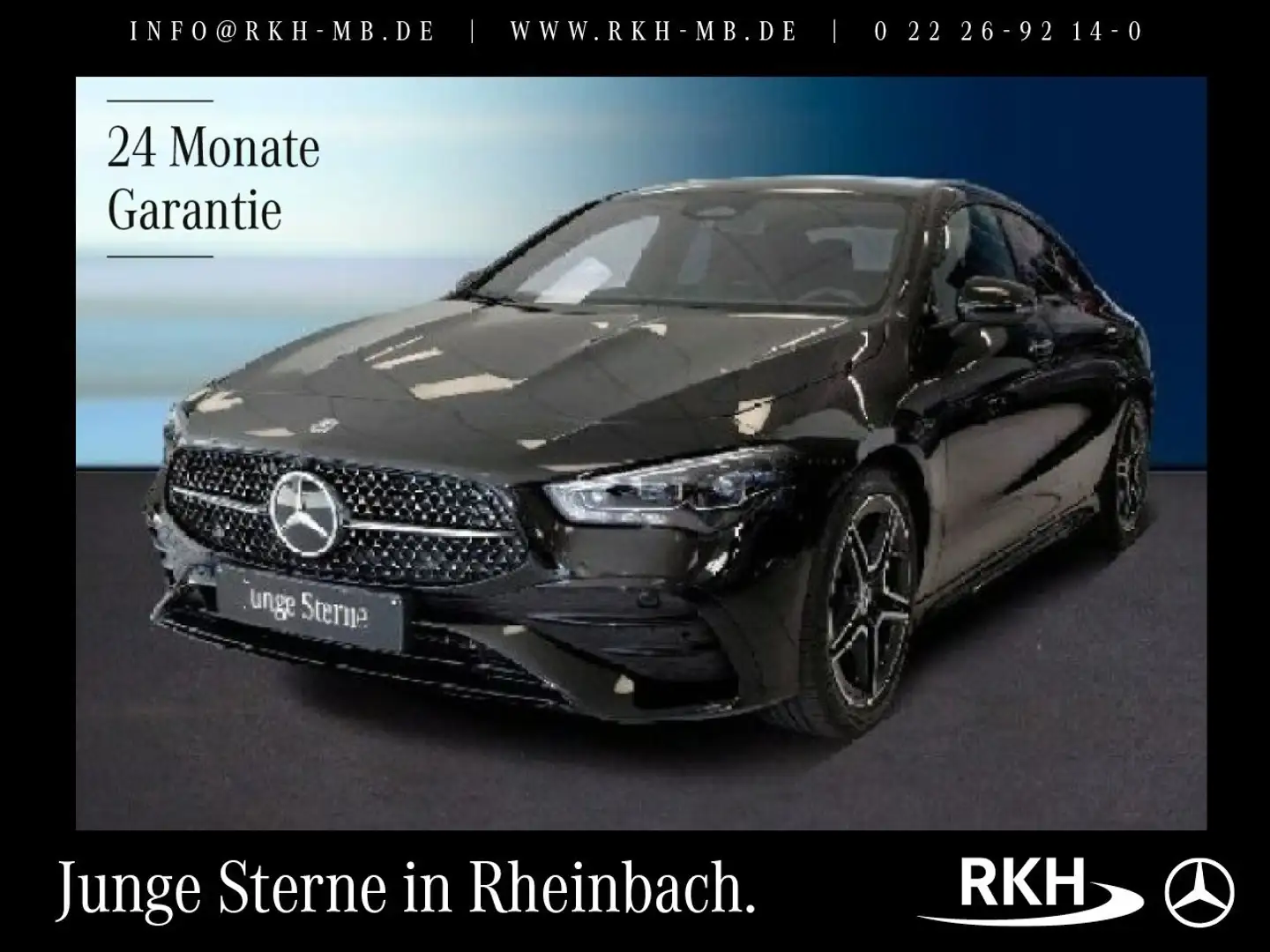 Mercedes-Benz CLA 200 CLA 200 Coupé AMG Line Night/Distron/360°/Memory Schwarz - 1