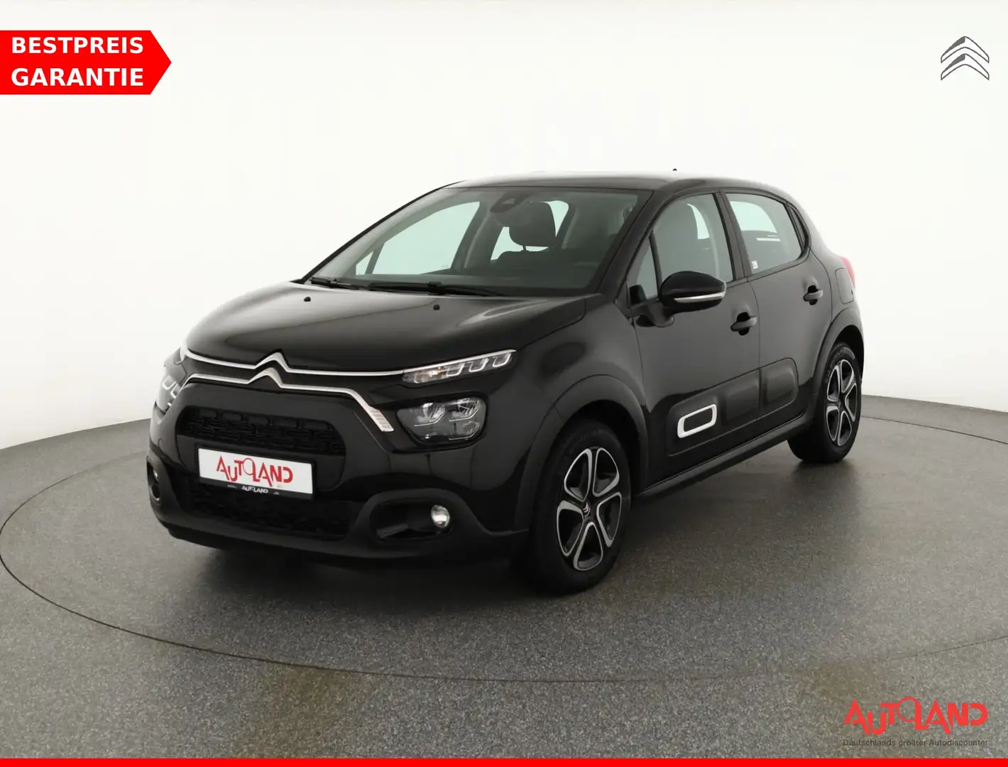 Citroen C3 PureTech 110 LED Navi Tempomat Noir - 1