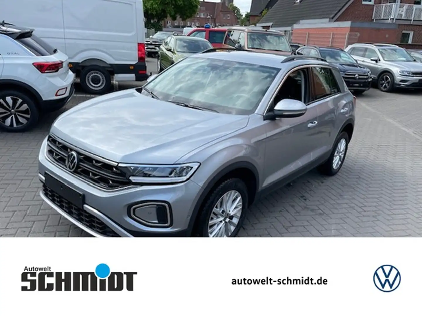 Volkswagen T-Roc 1.0TSi Life R-Kamera ACC NaviMedia Sitzheiz. Alu Silber - 1