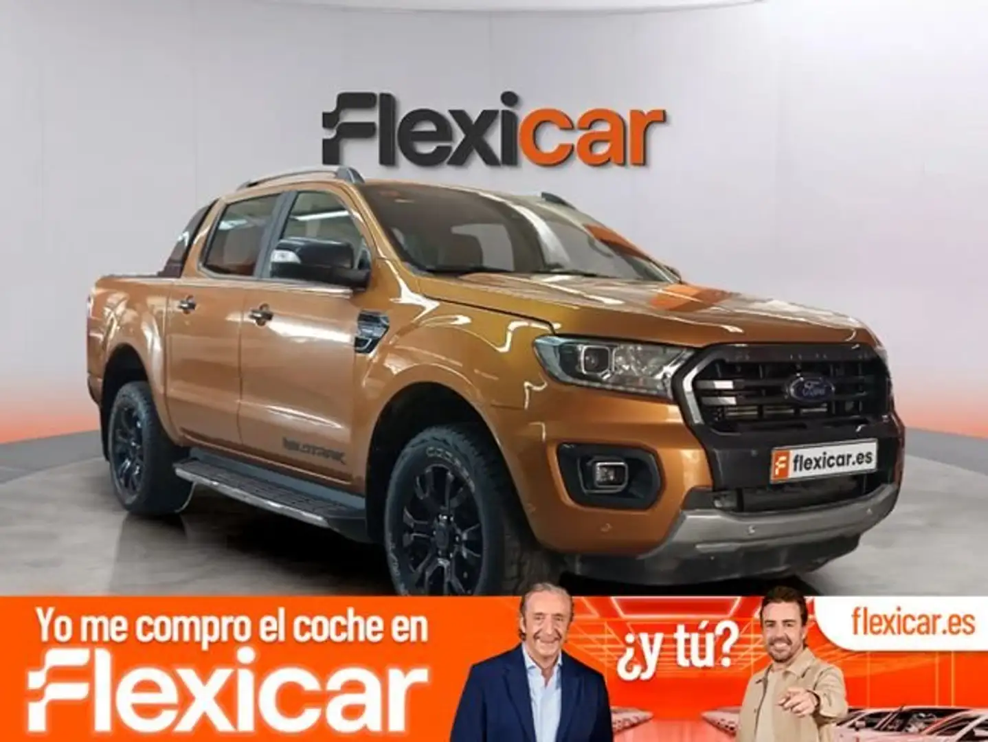Ford Ranger 2.0 Ecob 157kW 4x4 Dob Cab Wildtrack S/S Naranja - 1