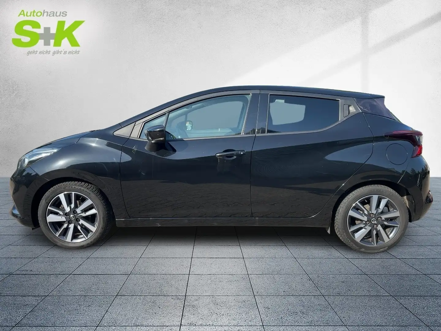 Nissan Micra +++TEMPOMAT+KLIMA+SHZ+ALLWETTER+PDC+++++++ Zwart - 2