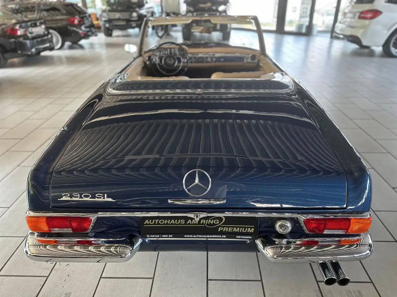 Mercedes-Benz SL 230 Pagode HARDTOP DEUTSCHES-FAHRZEUG ORGINAL, foto 8