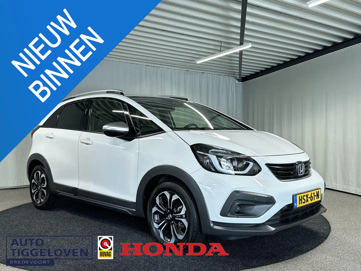 Honda Jazz 1.5 e:HEV Crosstar Automaat | Navi | Camera | LED Blanc - 1