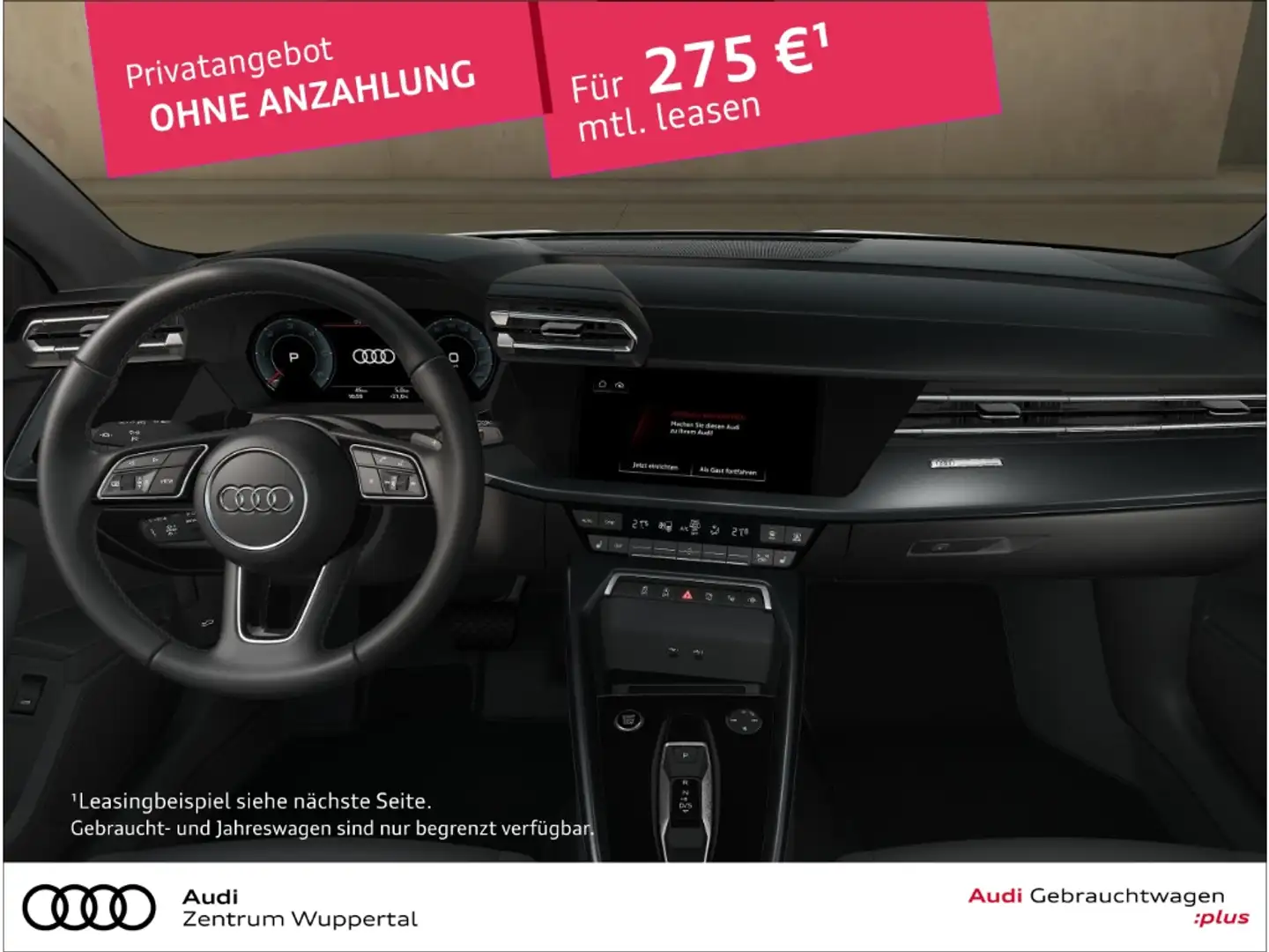 Audi A3 Sportback 35 TDI ACC PDC VO&HI KEYLESS KAMERA Adva Grau - 1