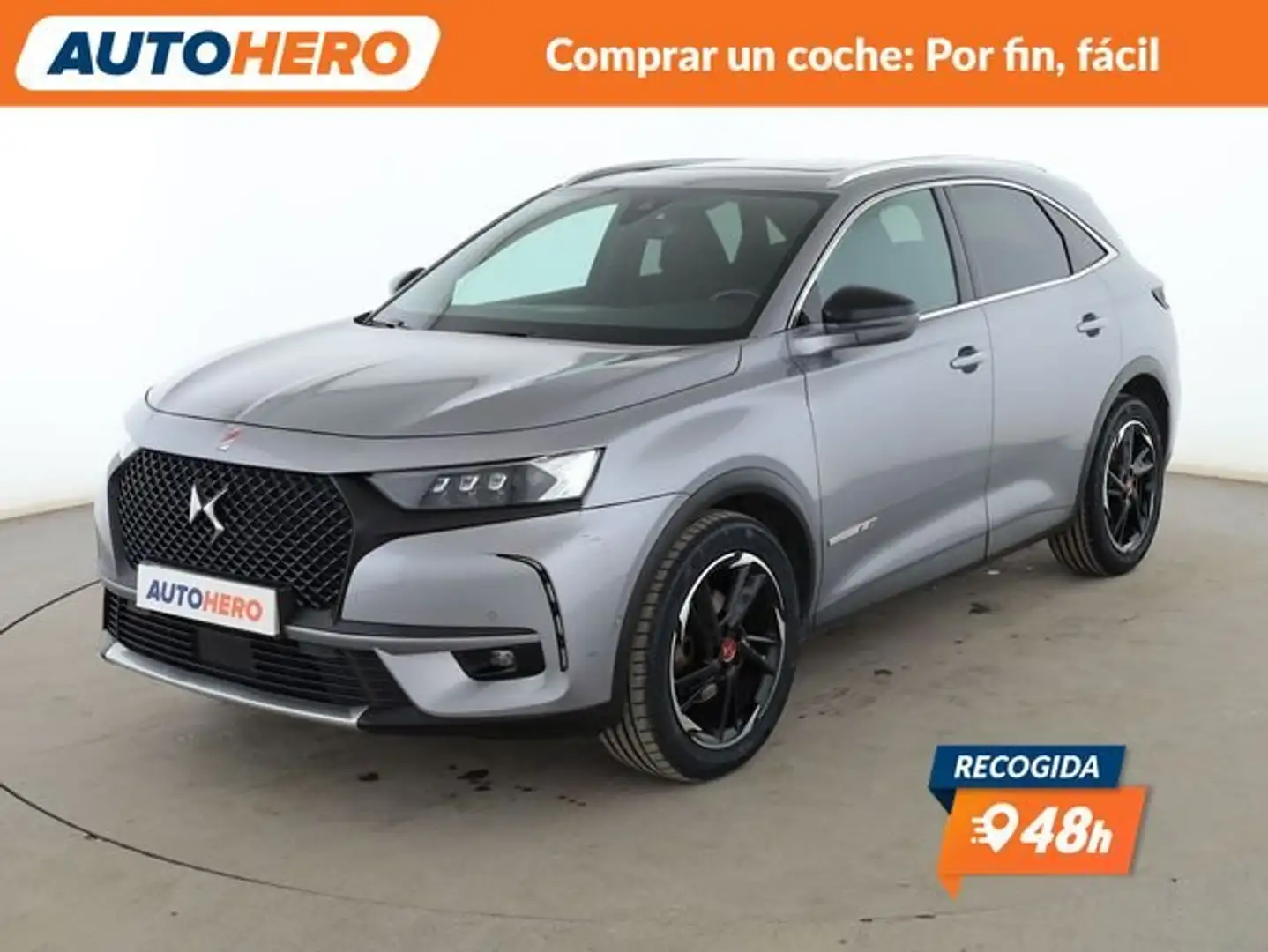 DS Automobiles DS 7 Crossback 2.0 Blue-HDi Performance Line Gris - 1