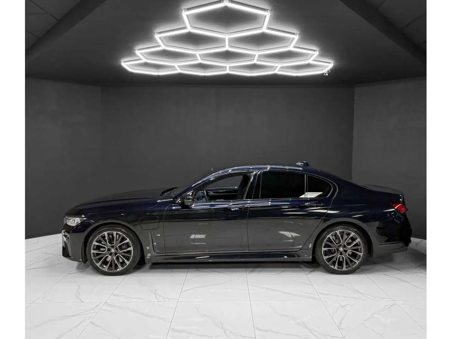 BMW 745 745e M Sport Bleu - 2